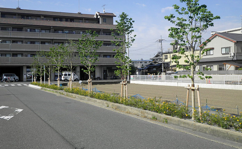 花の道づくり街路樹植栽（その５）工事（京都市）