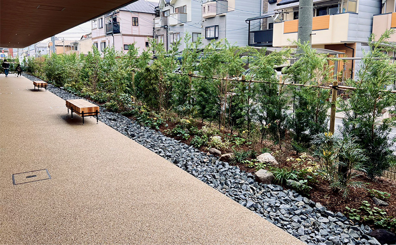 atelier京ばあむ 緑化工事